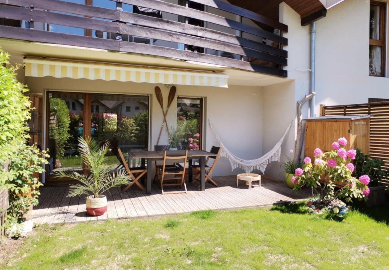 ** Nouveau ** Le Jardin De La Plage - Appartement Avec Exterieur Saint-Jorioz Exteriör bild
