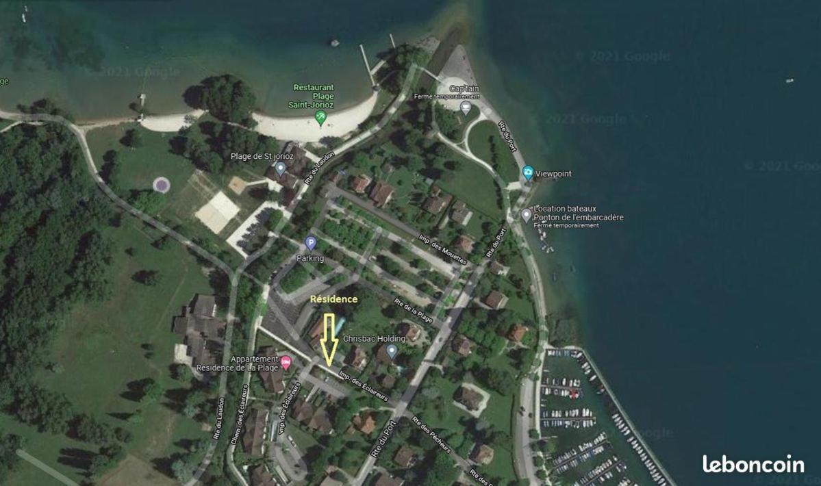 ** Nouveau ** Le Jardin De La Plage - Appartement Avec Exterieur Saint-Jorioz Exteriör bild